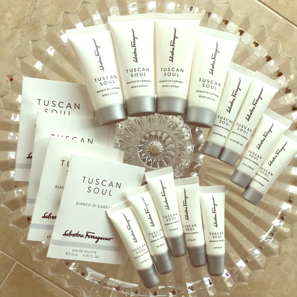 NEW Salvatore Ferragamo “Tuscan Soul” samples
